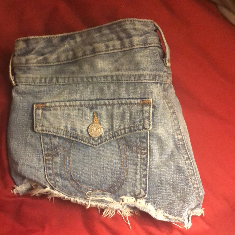 True religion jean shorts
